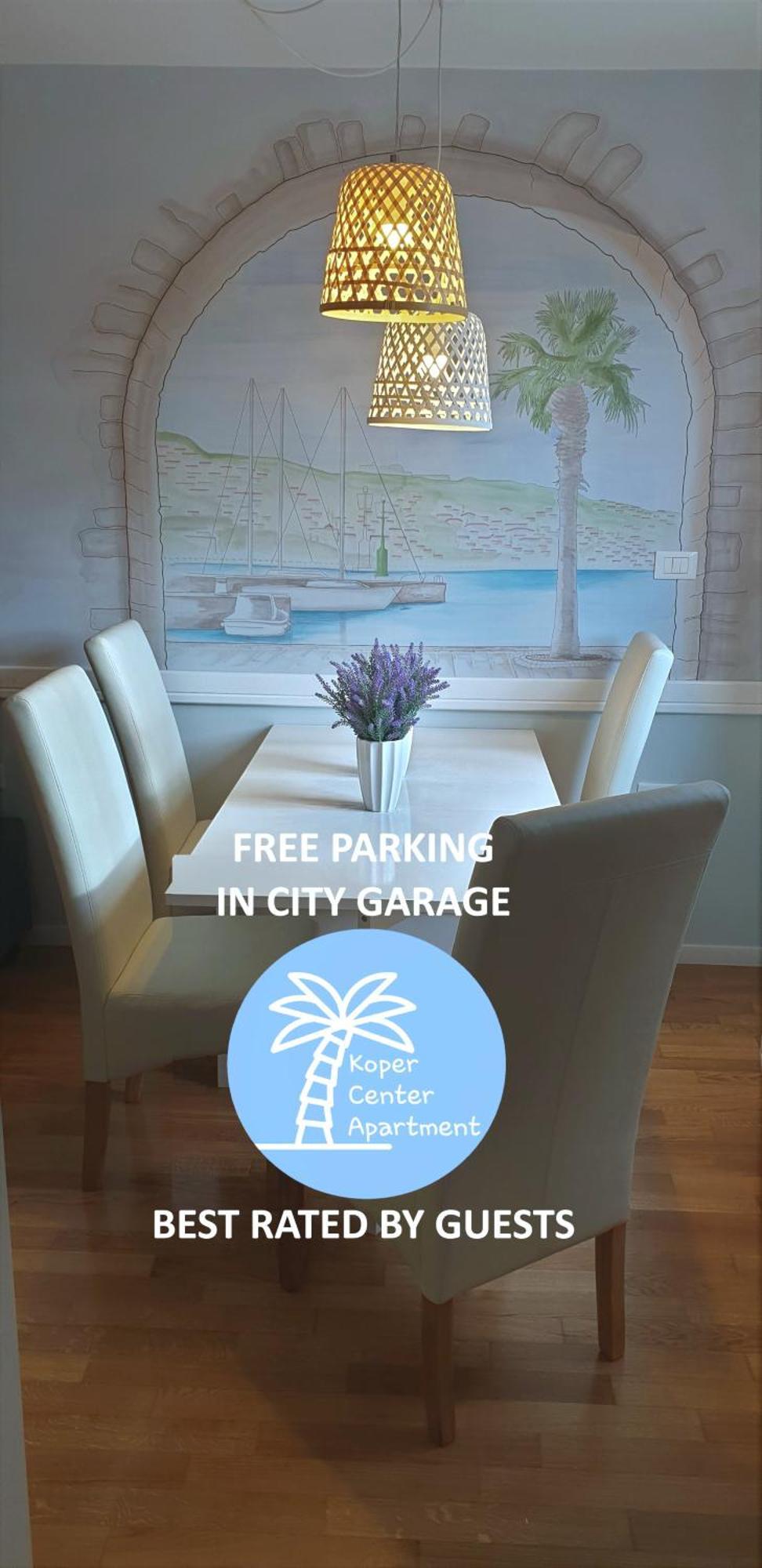 Koper Center Apartment Near-Beach-Free-Garage-Parking Eksteriør billede
